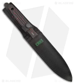 CRKT Onion Throwing Knives 3-Piece Set Black (6.25" Black/Red) -CRKT Store CRKT Onion Throwing Knives 3 Piece Set Black BHQ 178672 jr sheath