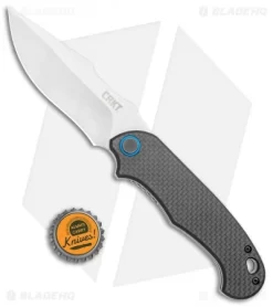CRKT P.S.D. Spring Assisted Knife Carbon Fiber/G-10 (3.6" Satin) 7920 -CRKT Store CRKT P.S.D. SA CF G 10 Satin 7920 BHQ 119368 jr bottlecap