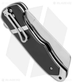 CRKT Philip Booth Ripsnort Liner Lock Flipper Knife Black (2.8" Satin) 7270 -CRKT Store CRKT Philip Booth Ripsnort LL Black Satin 7270 BHQ 71231 jr side