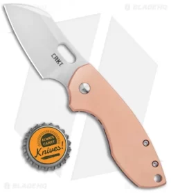 CRKT Pilar Frame Lock Knife Stainless Steel/Copper (2.4" Satin) 5311CU 7 CRKT Pilar Frame Lock Knife Stainless Steel/Copper (2.4" Satin) 5311CU -CRKT Store CRKT Pilar FL SS Copper Satin 5311CU BHQ 103633 jr bottlecap