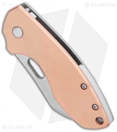 CRKT Pilar Frame Lock Knife Stainless Steel/Copper (2.4" Satin) 5311CU 2 CRKT Pilar Frame Lock Knife Stainless Steel/Copper (2.4" Satin) 5311CU - Image 2