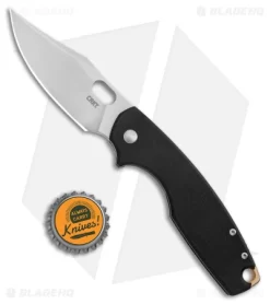 CRKT Pilar IV Frame Lock Knife Black G-10 (3.09" Satin D2) -CRKT Store CRKT Pilar IV FL Black G 10 Satin BHQ 178666 jr bottlecap