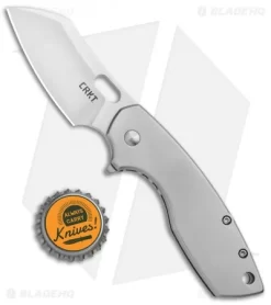 CRKT Pilar Large Frame Lock Flipper Knife Stainless Steel (2.62" Satin) 5315 -CRKT Store CRKT Pilar Large FL SS Satin 5315 BHQ 92276 jr bottlecap