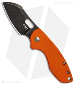 CRKT Pilar Frame Lock Knife Orange G-10 (2.4" Black SW) 5311GKG