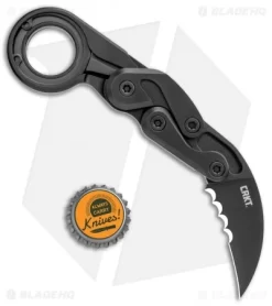 CRKT Provoke Kinematic Morphing Karambit Folding Knife (2.4" Serr) 4040V -CRKT Store CRKT Provoke Kinematic Morphing Karambit Serr 4040V BHQ 103620 jr bottlecap