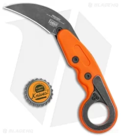 CRKT Provoke Orange Kinematic Morphing Karambit Folding Knife (2.4" Black) 4041O -CRKT Store CRKT Provoke Orange Kinematic Morphing Karambit Folding Knife Black 4041O BHQ 119340 jr bottlecap