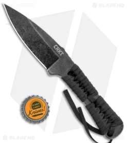 CRKT RMJ Utsidihi Fixed Blade Knife (3.5" Stonewash) 2752 -CRKT Store CRKT RMJ Utsidihi Dark SW 2752 BHQ 103914 jr bottlecap