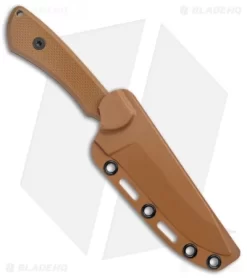 CRKT Ramadi Fixed Blade Knife Coyote G-10 (4.4" Black) -CRKT Store CRKT Ramadi Fixed Blade Coyote G 10 Handle Black BHQ 138977 jr sheath