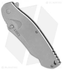 CRKT Rasp Frame Lock Flipper Knife Stainless Steel (3.67" Stonewash) 2081 -CRKT Store CRKT Rasp Stainless steel sw BHQ 76686 er spine