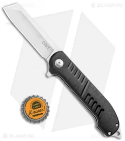 CRKT Razel GT Frame Lock Knife Black (3" Satin) 4031 -CRKT Store CRKT Razel GT FL Black Satin 4031 BHQ 119338 jr bottlecap