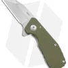 CRKT Razelcliffe Frame Lock Knife OD Green G-10 (2.4" Satin)