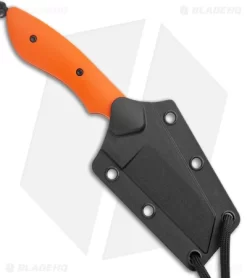 CRKT S.P.I.T. Knife Small Pocket Inverted Tanto Orange G-10 (2.15" Stonewash) -CRKT Store CRKT S.P.I.T. Knife Small Pocket Inverted Tanto Orange G 10 SW BHQ 178656 jr sheath