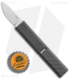 CRKT Scribe Fixed Blade Knife Black GRN (1.8" Stonewash) 2425 -CRKT Store CRKT Scribe Fixed Blade Black GRN SW 2425 BHQ 119327 jr bottlecap