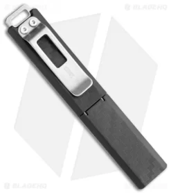 CRKT Scribe Fixed Blade Knife Black GRN (1.8" Stonewash) 2425 -CRKT Store CRKT Scribe Fixed Blade Black GRN SW 2425 BHQ 119327 jr sheath