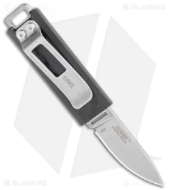 CRKT Scribe Fixed Blade Knife Black GRN (1.8" Stonewash) 2425 -CRKT Store CRKT Scribe Fixed Blade Black GRN SW 2425 BHQ 119327 jr spine