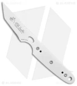 CRKT Side Hawg 3 Tanto Fixed Blade Neck Knife W/ Pivot Sheath (2" White) 2405W