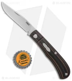CRKT Rogers Venandi Slip Joint Knife Black/Brown G-10 (3.1" Bead Blast) -CRKT Store CRKT Venandi Layered Black Brown G 10 SJ BB BHQ 138968 jr bottlecap