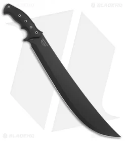 CRKT Onion ChanceInHell Machete Fixed Blade Knife (16" Black) K916KKP -CRKT Store CRKT chanceinhell machete 16in K916KKP BHQ 51844 er side