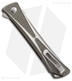 CRKT Crossbones Liner Lock Knife Aluminum (3.5" Satin) 7530 -CRKT Store CRKT crossbones 7530 BHQ 51835 er side