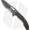CRKT Ikoma Fossil Frame Lock Knife (3.96" Gray Serr) 5471K