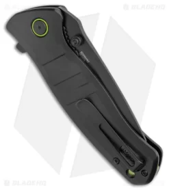 CRKT Schwarz Dextro Liner Lock Knife Black G10 (3.18" Black) -CRKT Store CRKt Schwarz Dextro LL Black Black BHQ 178674 jr side