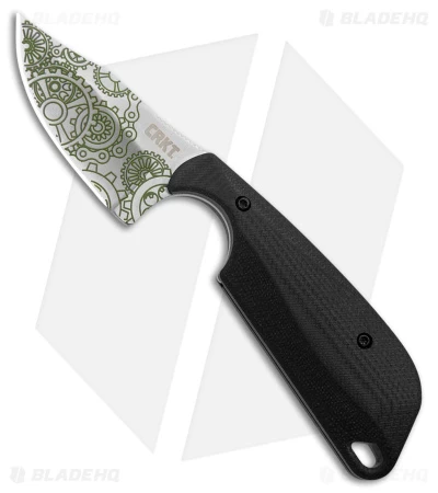 Flytanium Black G-10 + CRKT Folts Minimalist Gears Knife (2.25" Satin) 1 Flytanium Black G-10 + CRKT Folts Minimalist Gears Knife (2.25" Satin)