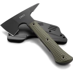 CRKT Jenny Wren Tomahawk CR2726, 2.585" SK-5 Black Powder Coated Steel, Glass Reinforced Nylon Handle -CRKT Store Jenny Wren Tomahawk 3 49083.1579193491
