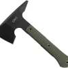CRKT Jenny Wren Tomahawk CR2726, 2.585" SK-5 Black Powder Coated Steel, Glass Reinforced Nylon Handle