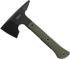 CRKT Jenny Wren Tomahawk CR2726, 2.585" SK-5 Black Powder Coated Steel, Glass Reinforced Nylon Handle