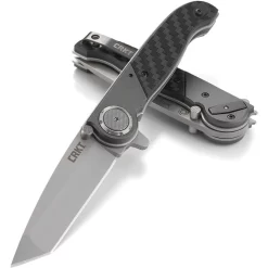 CRKT M40 Deadbolt Lock Tanto CRM400, 2.937" 1.4116 Plain Blade, Bolster - 6063 Al | Onlay - Glass Reinforced Nylon Handle -CRKT Store M40 Deadbolt Lock Tanto 3 53081.1579293119