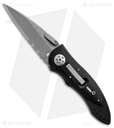 CRKT Elishewitz E-Lock 7313 Automatic Conversion (2.75" Bead Blast Serr) 1 CRKT Elishewitz E-Lock 7313 Automatic Conversion (2.75" Bead Blast Serr)