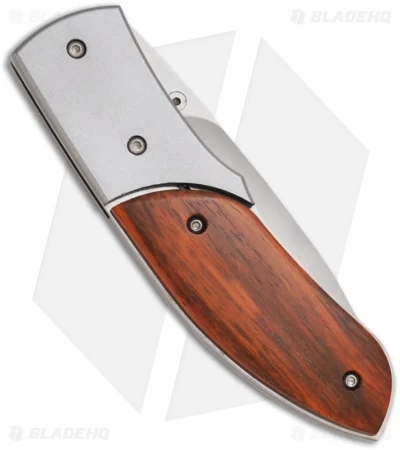 CRKT Kommer 30-30 Cocobolo Folding Knife (3" Satin Plain) 2865W 2 CRKT Kommer 30-30 Cocobolo Folding Knife (3" Satin Plain) 2865W - Image 2