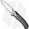 CRKT Lift Off Stainless Steel Spring Assisted Knife (3.5" Satin Serr) 6835