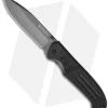 CRKT Ignitor T Spring Assisted Knife W/ Black G10 (3.38" Gray Plain) 6860