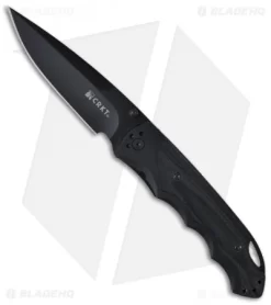 CRKT Fire Spark Tactical Spring Assisted Knife (Black PLN) 1050K