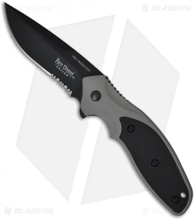 CRKT Ken Onion Shenanigan Liner Lock Knife (3.25" Black Serr) K470KKS 1 CRKT Ken Onion Shenanigan Liner Lock Knife (3.25" Black Serr) K470KKS