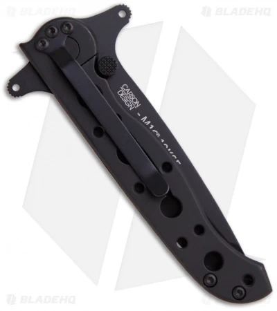 CRKT Carson M16-10KSF Special Forces Tanto Frame Lock Knife (3" Black Serr) 2 CRKT Carson M16-10KSF Special Forces Tanto Frame Lock Knife (3" Black Serr) - Image 2