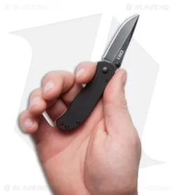 CRKT Pazoda Compact Frame Lock Knife Black G-10 (2.1" Black) 6440KS -CRKT Store crkt pazoda g10 sw 6440ks hand cm