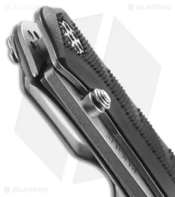 CRKT Ruger Knives Crack Shot: Compact A/O Knife (3.5" Stonewash Serr) R1206 -CRKT Store crkt ruger r1206 release cm