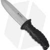 CRKT Ultima Tactical Fixed Blade Knife Black GFN (5" Gray) 2115
