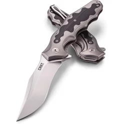 CRKT Ken Onion Motley Flipper K210CFXP, 3.875" Sleipner Plain Blade, Titanium Carbon Fiber Inlays Handle-Limited To 500 12 CRKT Ken Onion Motley Flipper K210CFXP, 3.875" Sleipner Plain Blade, Titanium Carbon Fiber Inlays Handle-Limited To 500 -CRKT Store crktk210cfxp.5 19687.1566586135