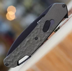 CRKT Bona Fide 542GKP, 3.52" Black PVD Coated 1.4116 Stainless Blade, OD Green Sculpted Aluminum Handles -CRKT Store k542gkp.2 09666.1612553374