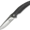 CRKT Columbia River Onion Ripple, Charcoal Stainless Steel Handle, Combo Edge
