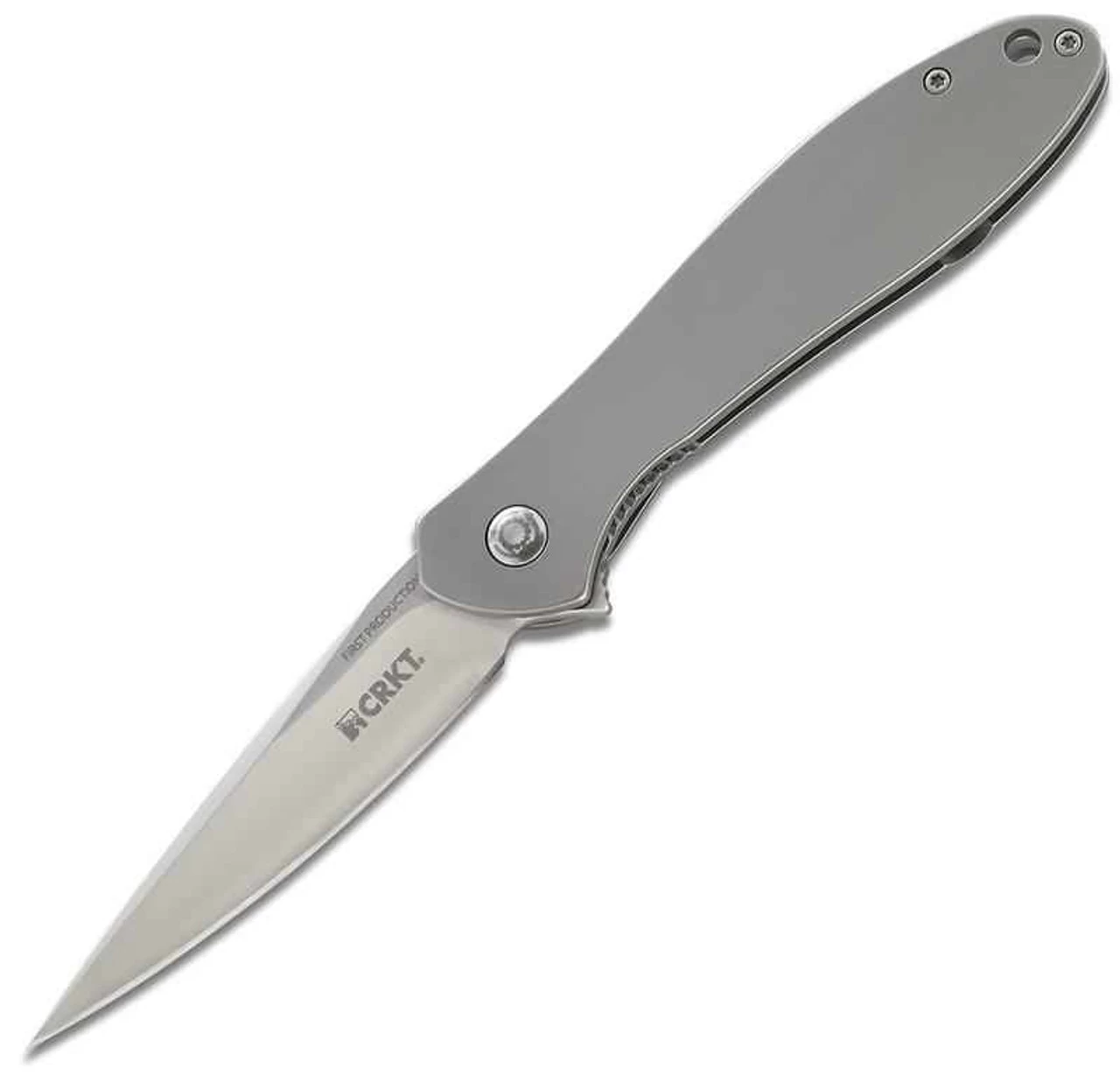 CRKT Large Eros Ken Onion Folder, AUS-8 Steel, 420J2 Handle 1 CRKT Large Eros Ken Onion Folder, AUS-8 Steel, 420J2 Handle