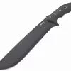 CRKT K910KKP Chanceinhell™ Machete, 12" 65Mn Carbon Steel, Rubber Handle