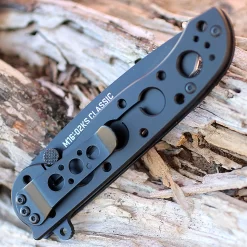 CRKT M16-02KS Framelock Tanto, 3.05" 12C27 Sandvik Plain Blade, Black Stainless Handle -CRKT Store m16 02ks.2 94674.1566585933